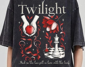 Twilight And So The Lion Fell In Love With The Lamb, HOA HOA HOA Season Vampires, Forks Washington Tee, Twilight Saga, Vampires Wolves