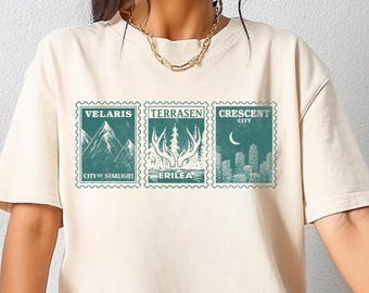 ACOTAR Velaris City Of Starlight, Fantasy Romance Bookish Shirt, Velaris City Of Starlight Shirt, SJM Velaris T-Shirt, The Night Court Shirt