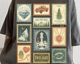 Twilight Stamp Shirt, Twilight Inspired City Of Forks Shirt, Hoa Hoa Hoa Season T-Shirt, Forks Washington Tee, Stephenie Meyer Tee