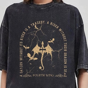 Fourth Wing Shirt, Basgiath War College Comfort Colors Shirt, Violet Sorrengail, Bookish Shirt, Xaden Riorson, Fantasy Book Dragon