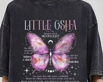 Camisa Little Osha Butterfly Comfort Colors, Quicksilver Callie Hart, Saeris Fane Kingfisher Inspirado, Produtos Quicksilver, Camisa Little Osha