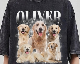 Comfort Colors® Custom Bootleg Shirt, Personalized Dog Bootleg Shirt, Custom Dog Photo Shirt, Custom Bootleg Rap Pet Tee, Custom Pet Shirt