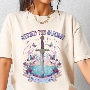 Strike The Bargain Comfort Colors Shirt, Quicksilver Callie Hart Shirt, Little Osha Butterfly Shirt, Saeris Fane Kingfisher Inspired Tee