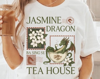 Jasmine Dragon Tea Shop Comfort Colors Shirt, Uncle Iroh Shirt, Anime Lover's Gift, Uncle Iroh Tea Shop Inspired Shirt, Avatar T-Shirt