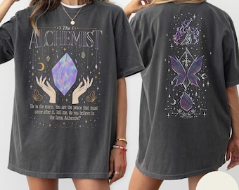 Quecksilber Buch Shirt, Quecksilber Brimstone Shirt, Onyx der Fuchs Shirt, Eisvogel Saeris Fane, Schwefel der Feen und Alchemie, Geschenk für Leser