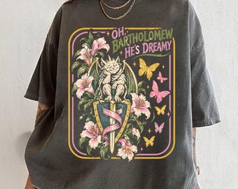 The Knight And The Moth, Bartholomew Comfort Colors T-Shirt, Aisling Cathedral Shirt, Moon and Moth Reader, Book Lover Gift, Rory And Sybil