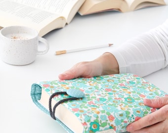 Funda bíblica para mujer, funda acolchada, regalo cristiano para amantes de los libros.