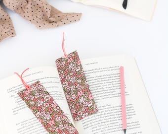 Floral Fabric Bookmark Set: Sisters In Christ Christian Gift