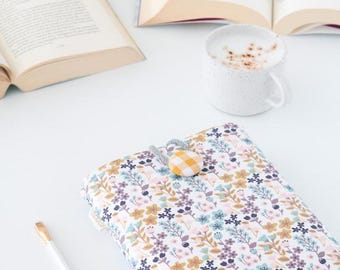 Funda bíblica de tela floral: funda acolchada para libro, regalo religioso