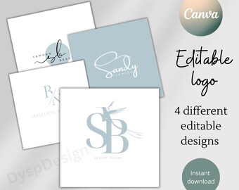 Editable Business logo template logo design template Professional Logo Design Small Business Logo Marketing DIY Logo Template