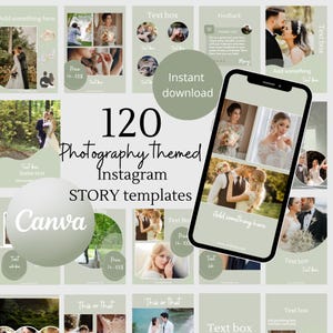 Photographer instagram template wedding photographer instagram post template social media ig photography instagram canva template minimalist