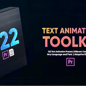 120+ Text Preset Animation Pack Bundle - Any Fonts | Texts, Titles, Presets, Template, Animated, Transition | for Adobe Premiere Pro