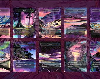 10x Final Fantasy Town Dual Lands Nonfoil MTG Magic the Gathering Commander  - Etsy