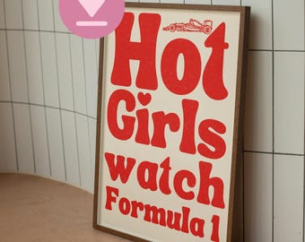 Impresión de Fórmula 1: Chicas atractivas ven la F1, Pink Motorsport (Descarga digital)