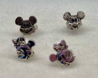 Vintage MINNIE or MICKEY MOUSE Earrings