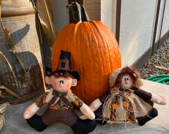 Dollhouse 1:12 scale Miniture Thanksgiving Pilgrims Print