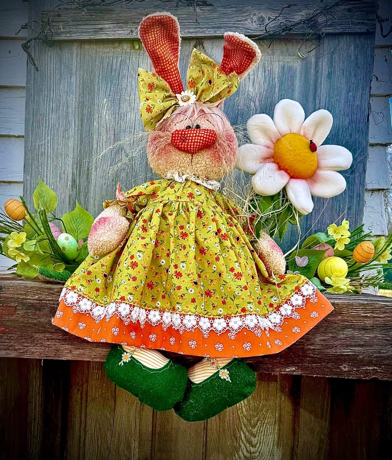 Penelope The Rabbit Penelope the Spring Rabbit - Etsy