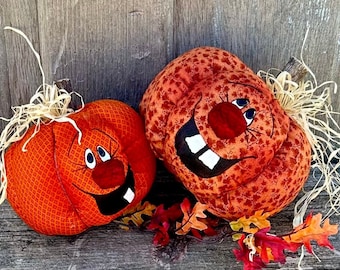 BaBam wreath pumpkins