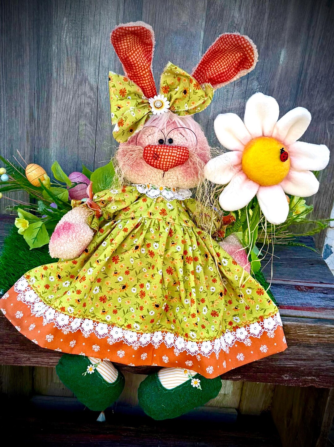Penelope the Spring Rabbit - Etsy