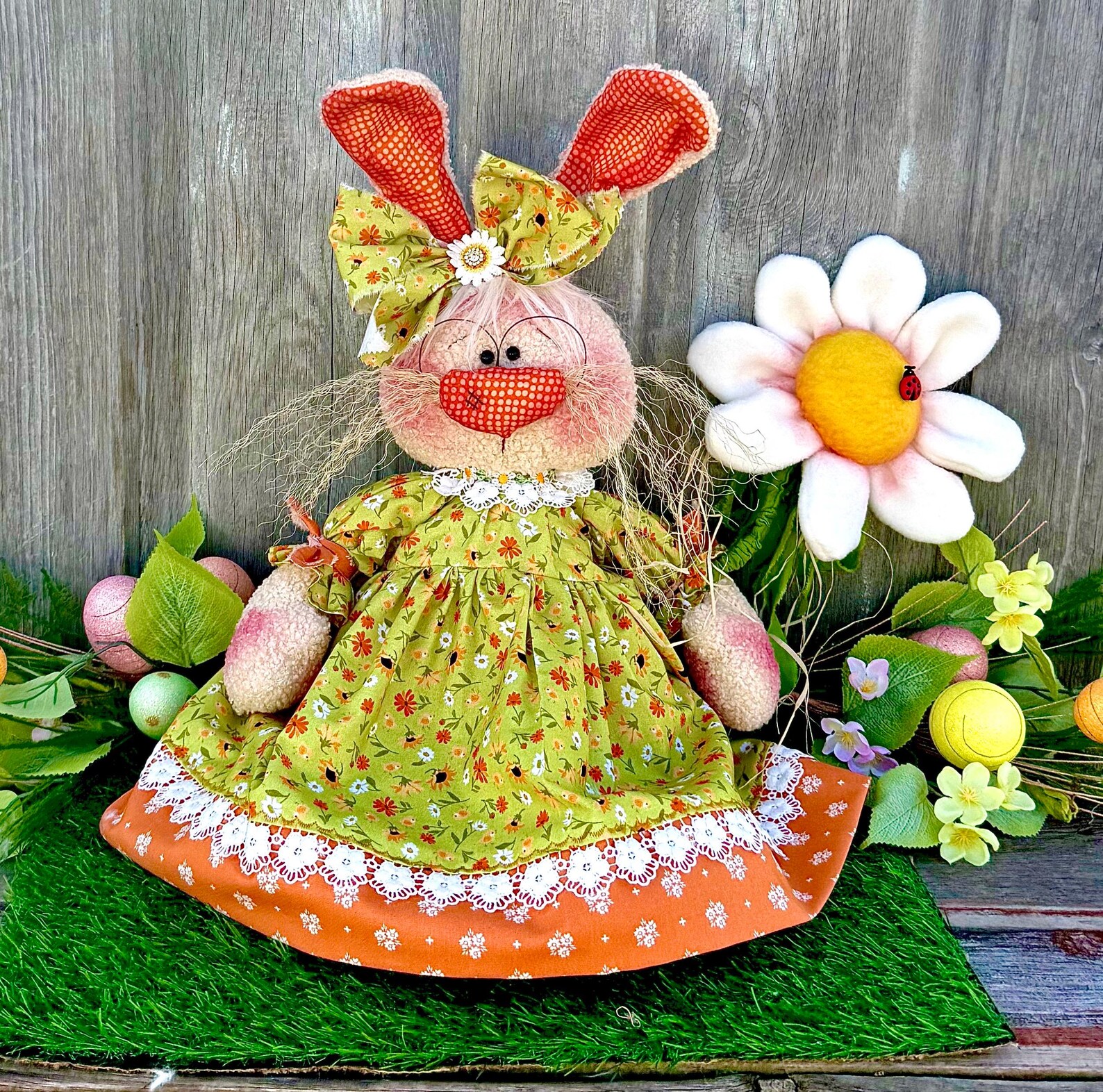Penelope The Rabbit Penelope the Spring Rabbit - Etsy