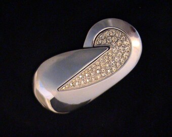 Vintage ART DECO 89 "Heirlooms of Tomorrow" Crystal Rhinestone Brooch
