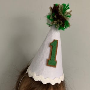 Feesthoedje eerste verjaardag decor voor feesthoedje eerste verjaardag thema aangepaste kleuren feestmuts voor verjaardagsgasten