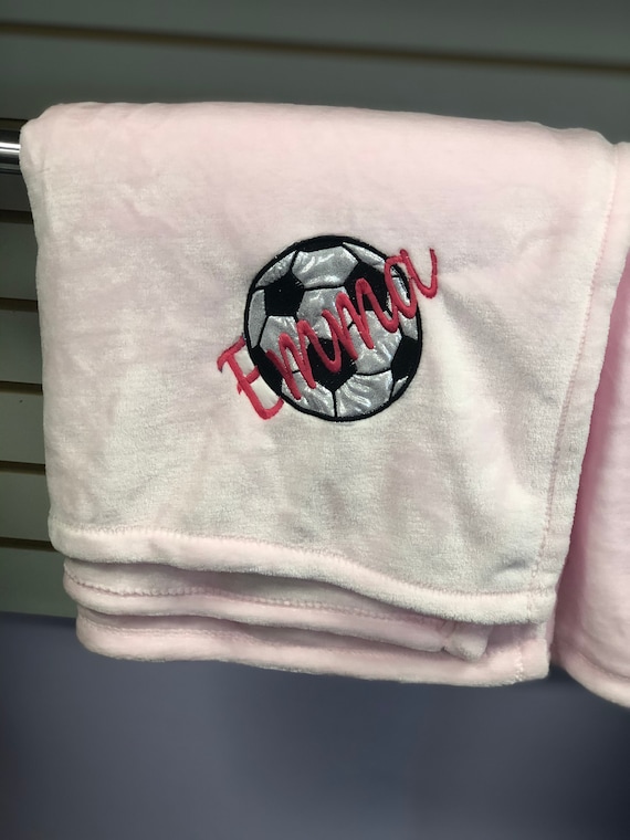 Blanket Microfiber Fleece Personalized, Customized, Soccer