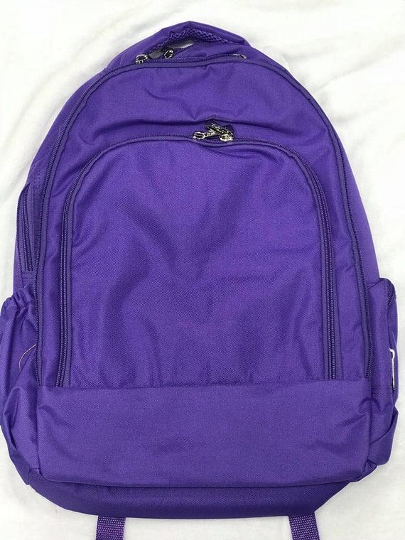 purple bookbag