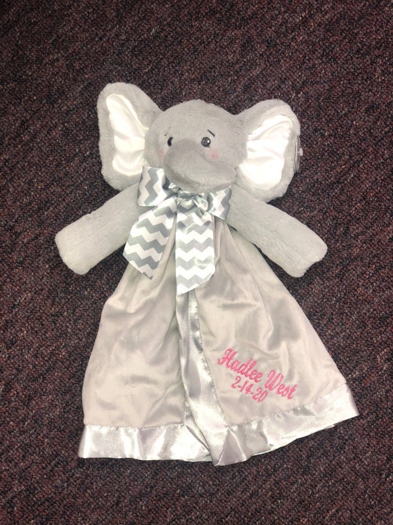 Snuggle Buddy Personalized Elephant