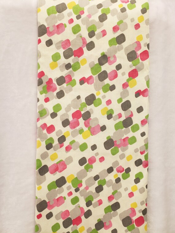 Personalized Pink Yellow And Green Confetti Laundry Bag