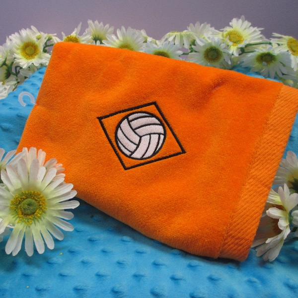 Volleyball Towel Etsy