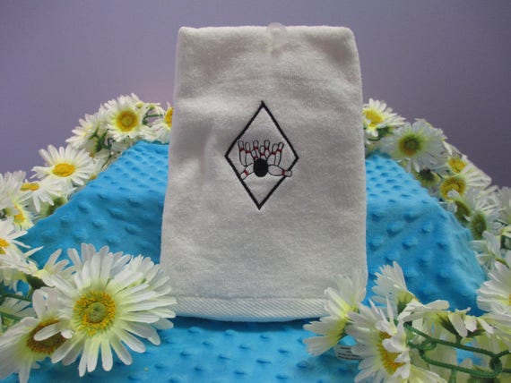 Sports Towel Personalized Diamond Bowling-FREE SHIPPING