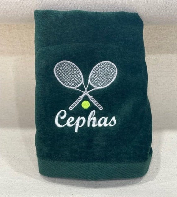 Custom Embroidered Sports Towel Personalized Tennis