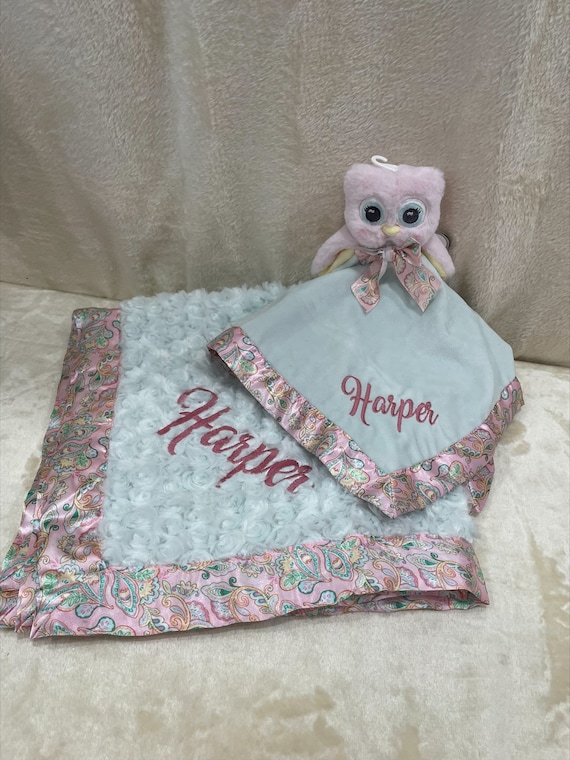 Owl Snuggle Buddy with Personalized Embroidery