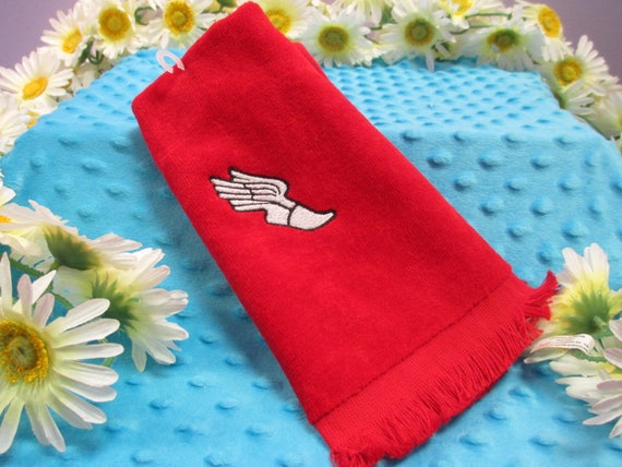 Fingertip Towel Personalized Track and Field-FREE SHIPPING