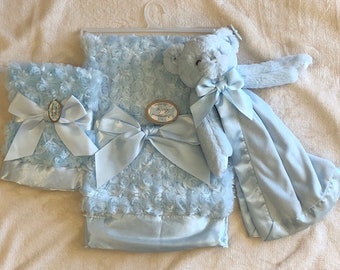 Personalized Snuggle Buddy Bear Set