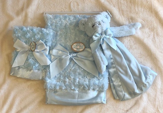 Personalized Snuggle Buddy Bear Set