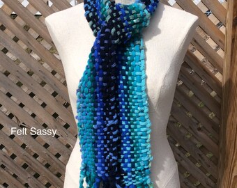 Cashmere Woven Scarf - by Felt Sassy