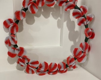 beachy - Wire Wreath - Recycled Wool Sweaters - Felt Sassy