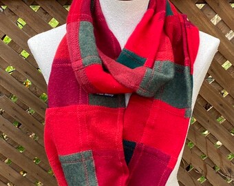 christmas - Cashmere Infinity Scarf -  by Felt Sassy