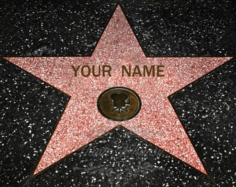 walk of fame etsy