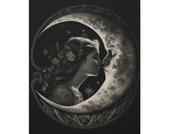 Romancing the Moon Canvas Gallery Wrap