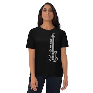 Born for Bass T-Shirt - E-Bass-Gitarre-T-Shirt, Musik-Liebhaber-Geschenk, Bassspieler-Bekleidung, lustiges Musik-Shirt, coole Musikmode, Musikgeschenk