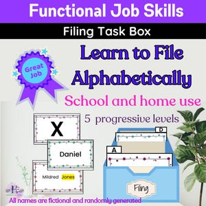 Compilazione tramite Alpha Work Task Box: Obiettivi IEP per l&#39;istruzione speciale (download digitale)