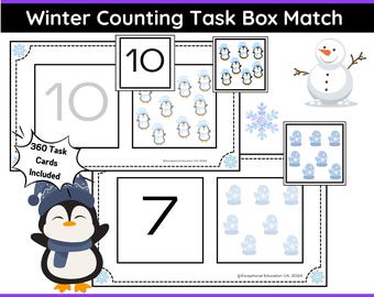 Winter 1-10 Aufgabenbox: Autismus, Sonderpädagogik (Digitaler Download)