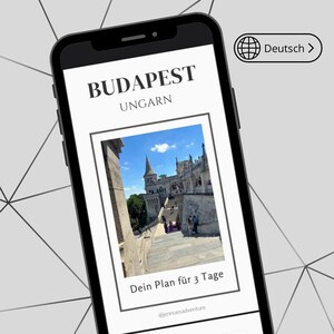 Budapest Reiseplan PDF | 3-Tage-Guide mit Karte, Checkliste und Insider-Tipps | Digitaler Stadtführer für Städtereisen