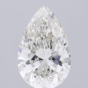 5 CT Pear Lab Grown Diamond H VS1, IGI Certified Loose Diamond for Engagement Ring, Pear Diamond Rings for women
