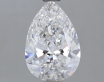 1.51 CT Pear Lab Grown Diamond | Custom Engagement Ring, IGI Certified