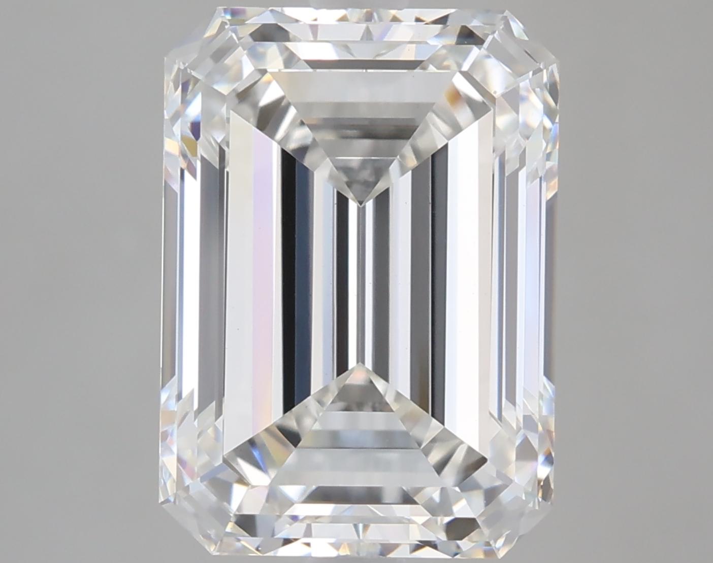 5.28カラットのエメラルド ラボグロウンダイヤモンド | 最高級ラボ