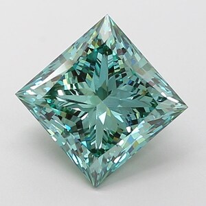 3.52 Ct Princess Cut Lab Created Diamond IGI Certified For Engagement Ring